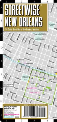 Book Cover for Streetwise New Orleans Map - Laminated City Center Street Map of New Orleans, Louisiana by 