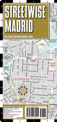 Book Cover for Streetwise Madrid Map - Laminated City Center Street Map of Madrid, Spain by 