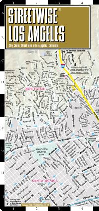 Book Cover for Streetwise Los Angeles Map - Laminated City Center Street Map of Los Angeles, California by 