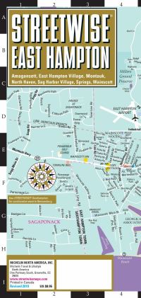 Book Cover for Streetwise Map East Hampton - Laminated City Center Street Map of East Hampton by 