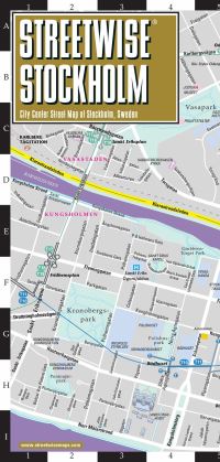Book Cover for Streetwise Map Stockholm Laminated City Center Street Map of Stockholm by 