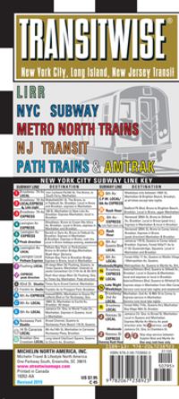 Book Cover for Streetwise Map New York Transitwise - Laminated City Center Street Map of New York Transitwise by 