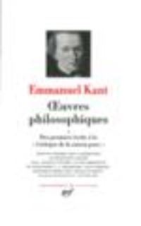 Book Cover for Oeuvres Philosophiques 1 by Immanuel Kant