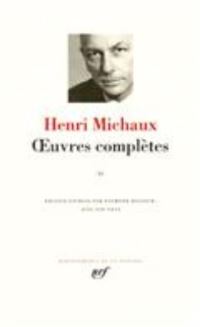 Book Cover for Oeuvres Completes 2 by Henri Michaux