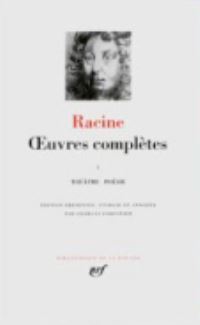Book Cover for Oeuvres Completes 1 by Jean Racine
