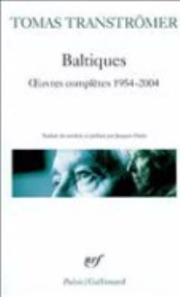 Book Cover for Baltiques by Tomas Transtromer
