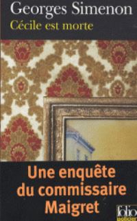 Book Cover for Cecile Est Morte by Georges Simenon