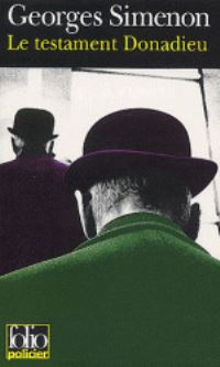 Book Cover for Le Testament Donadieu by Georges Simenon