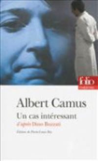 Book Cover for Un Cas Interessant (D'apres Dino Buzzati) by Albert Camus