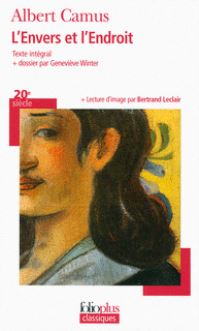 Book Cover for L'envers Et L'endroit by Albert Camus