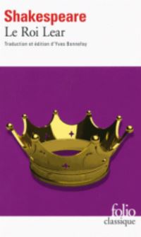 Book Cover for Le Roi Lear by William Shakespeare