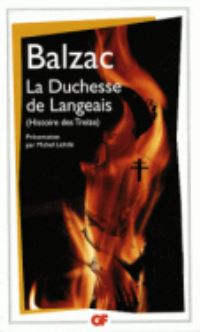 Book Cover for Duchesse De Langeais (Histoire Des Treize) by Honore de Balzac