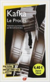 Book Cover for Le Proces by Franz Kafka