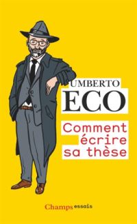 Book Cover for Comment Ecrire Sa These by Umberto Eco