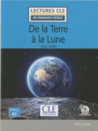 Book Cover for De La Terre a La Lune - Livre + Audio Online by Jules Verne