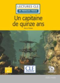 Book Cover for Un Capitaine De Quinze Ans - Livre + Audio Telechargeable by Jules Verne