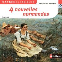 Book Cover for 4 Nouvelles Normandes, Suivies De Pierrot by Guy de Maupassant
