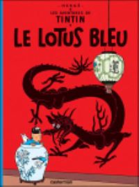 Book Cover for Le Lotus Bleu by Hergé
