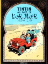 Book Cover for Tintin Au Pays De L'or Noir by Hergé