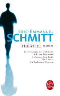 Book Cover for Theatre by EricEmmanuel Schmitt