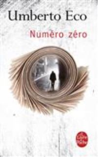 Book Cover for Numero Zero by Umberto Eco