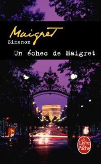 Book Cover for Echec De Maigret by Georges Simenon
