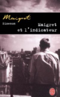 Book Cover for Maigret Et L'indicateur by Georges Simenon