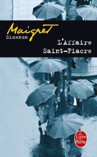 Book Cover for Affaire Saint-Fiacre by Georges Simenon