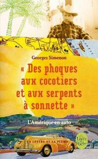 Book Cover for Des Phoques Aux Cocotiers Et Aux Serpents a Sonnet by Georges Simenon