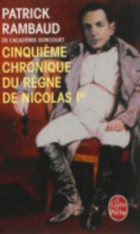 Book Cover for Cinquieme Chronique Du Regne De Nicolas 1Er by Patrick Rambaud