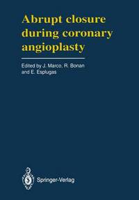 Book Cover for Abrupt Closure During Coronary Angioplasty by JEAN MARCO