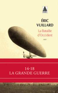 Book Cover for Bataille d'Occident by Eric Vuillard