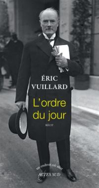 Book Cover for Ordre Du Jour by Eric Vuillard