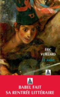 Book Cover for 14 Juillet by Eric Vuillard