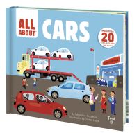 Book Cover for All About Cars by Géraldine Krasinski