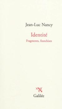 Book Cover for Identite by JeanLuc Nancy