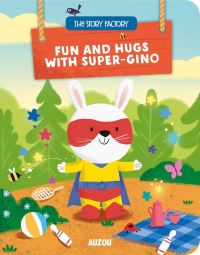 Book Cover for Fun and Hugs With Super-Gino by Bénédicte Rivière