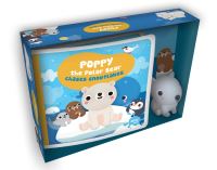 Book Cover for Poppy the Polar Bear Chases Snowflakes by Auzou Publishing