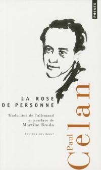 Book Cover for La Rose De Personne by Paul Celan