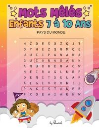 Book Cover for Mots Mêlés Enfants 7 À 10 Ans by Penciol Press