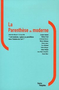 Book Cover for La Parenthèse Du Moderne by Centre Georges Pompidou