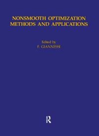 Book Cover for Nonsmooth Optimization Methods by F Giannessi