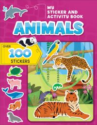 Book Cover for My Sticker and Activity Book: Animals by Corinne Delporte
