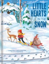 Book Cover for Little Hearts in the Snow by Andrew Katz, Juliana LéveilléTrudel