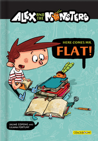 Book Cover for Here Comes Mr. Flat! by Jaume Copons