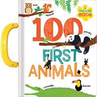 Book Cover for 100 First Animals by Anne Paradis