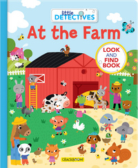 Book Cover for Little Detectives at the Farm by Anne Paradis