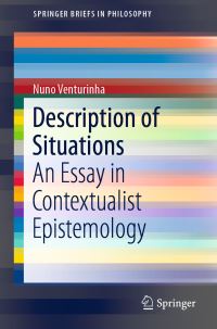 Book Cover for Description of Situations by Nuno Venturinha