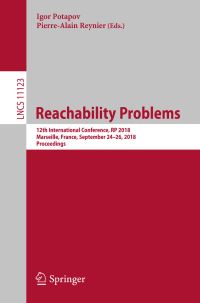 Book Cover for Reachability Problems Theoretical Computer Science and General Issues by Igor Potapov, PierreAlain Reynier