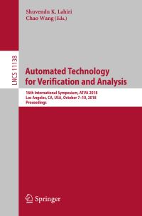 Book Cover for Automated Technology for Verification and Analysis Programming and Software Engineering by Shuvendu K Lahiri, Chao Wang